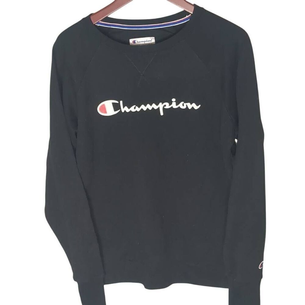 Champion PowerBlend Crew Neck Sweatshirt M Medium Womens